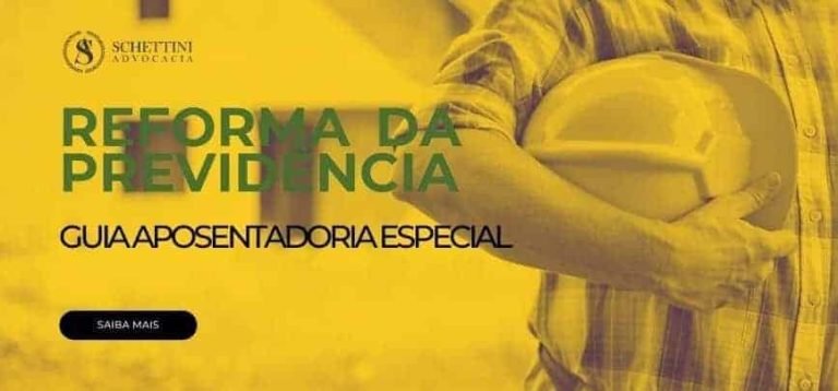 Aposentadoria especial após reforma.