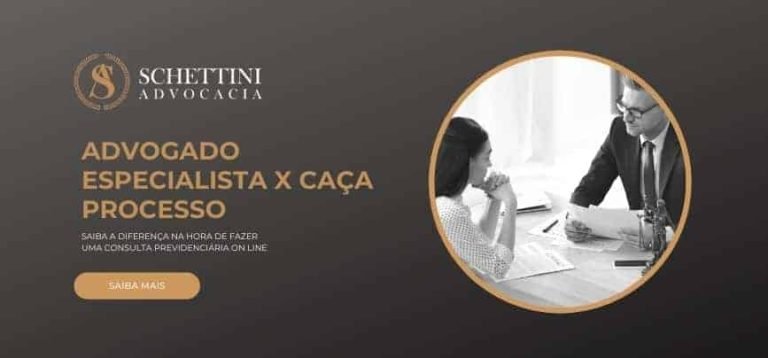 Advogado especialista X Advogado Caça-Processos