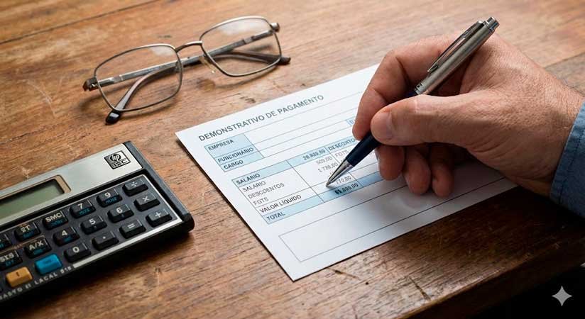 C&aacute;lculo de valores em holerite referente a feriado trabalhado